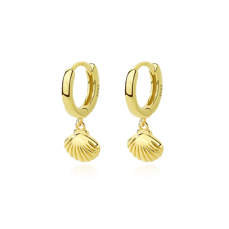 Seashell Drop Earrings
