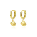 Seashell Drop Earrings