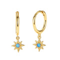 Opal Dangle Earrings