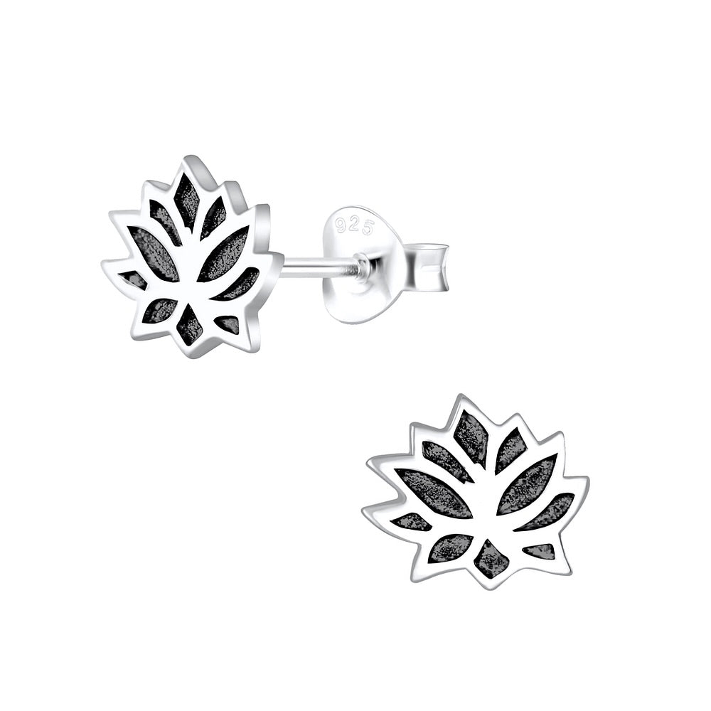 Lotus Flower Studs