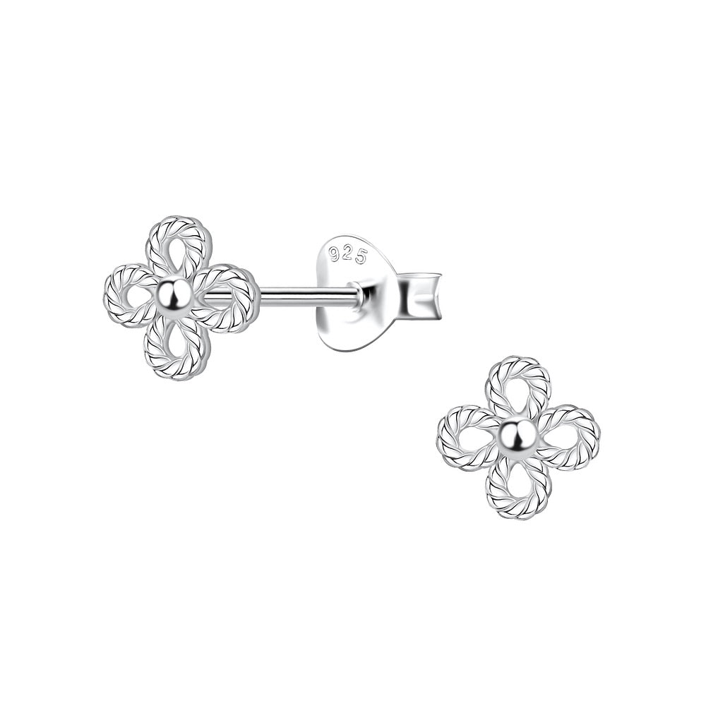 Twisted Flower Studs