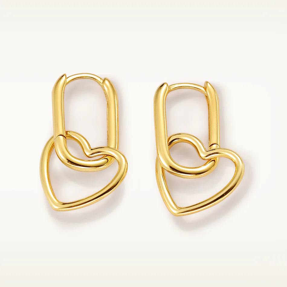 Twin Heart Hoops