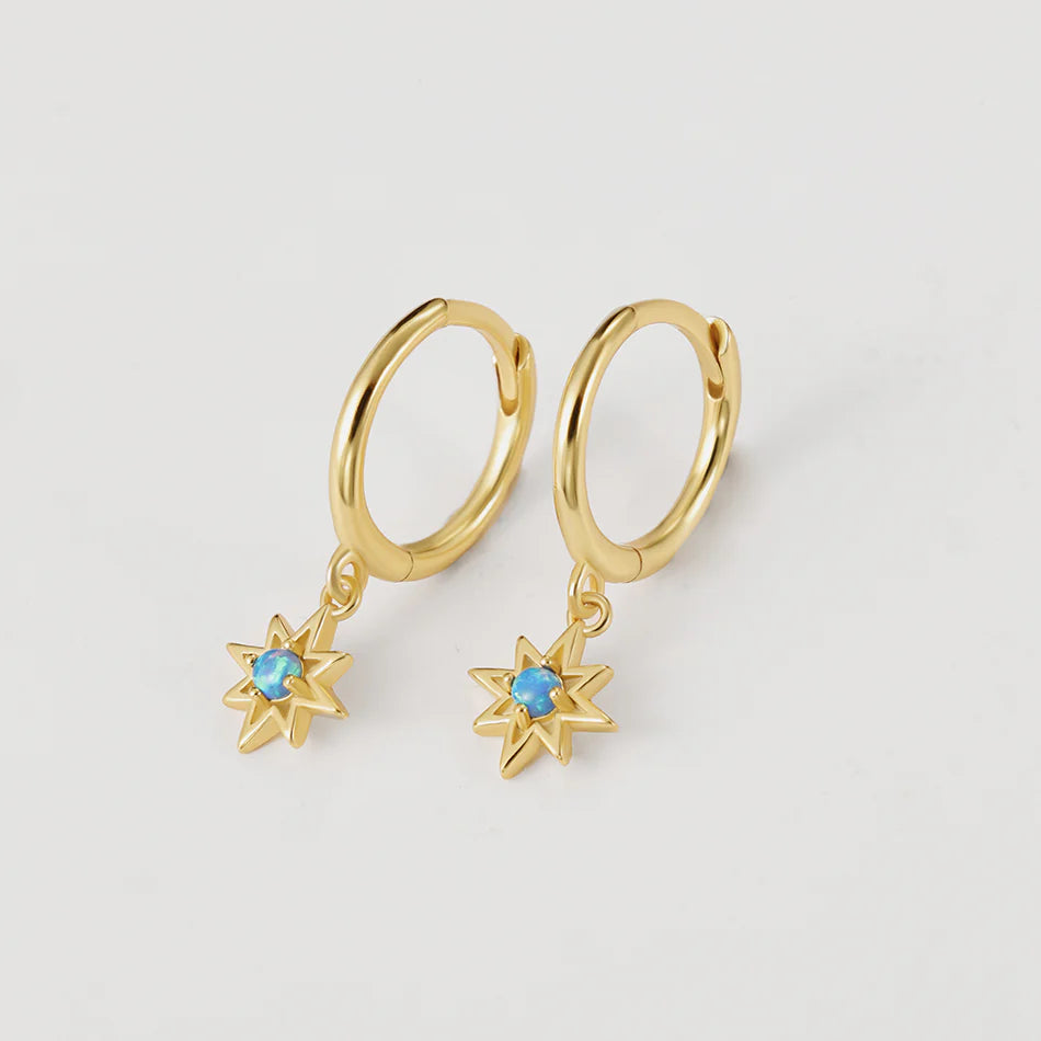 Opal Dangle Earrings